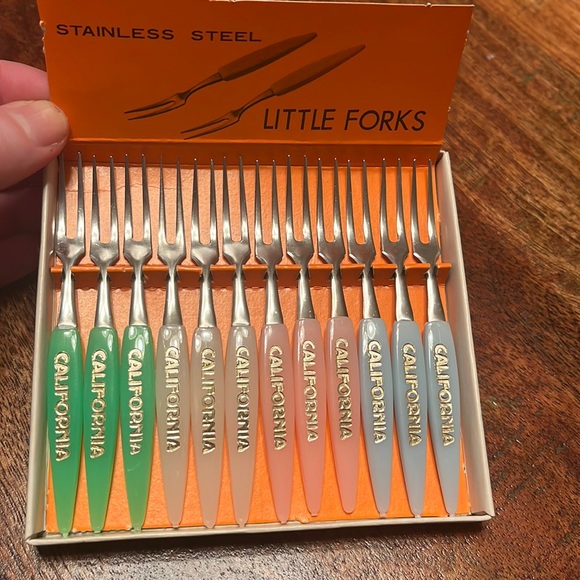 Little Fork Kitchen Vintage Hors Doeuvres Forks Poshmark